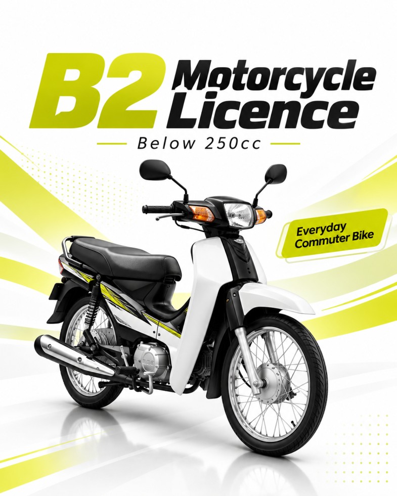 B2 Motorcycle Licence